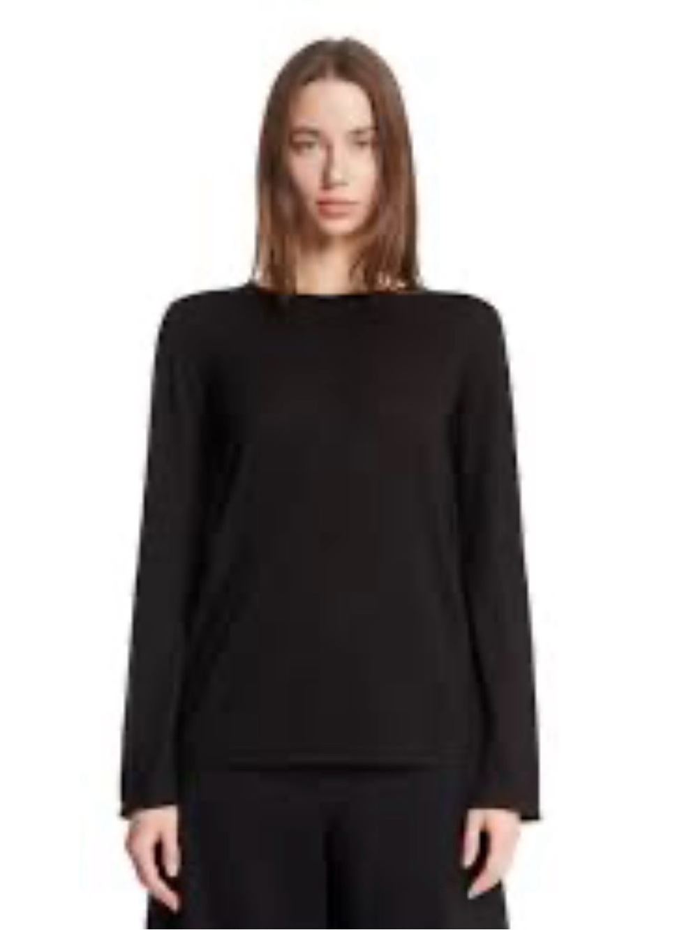 ZARA Classic Black Long Sleeve Top
